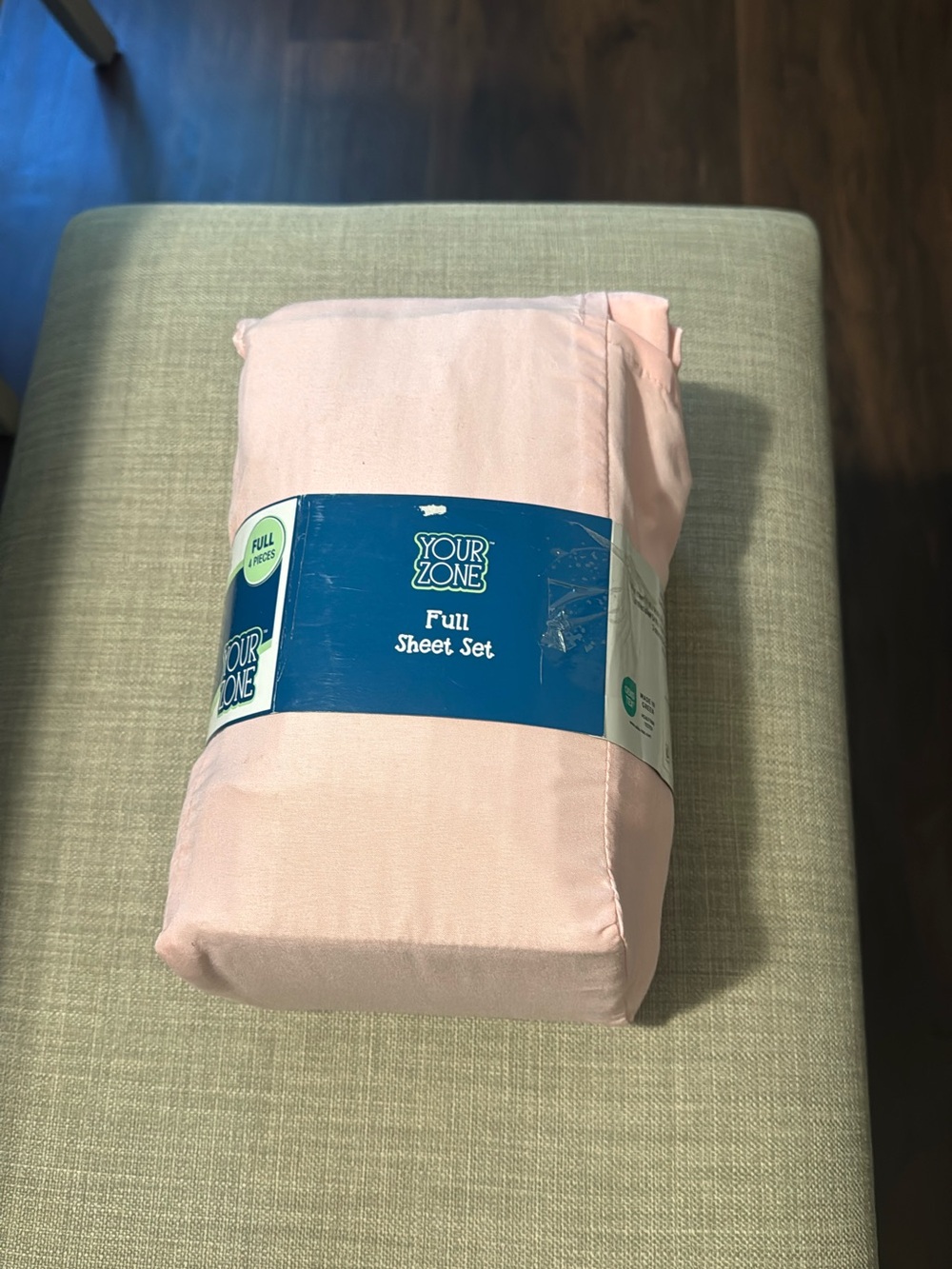 Your Zone Full Sheet Set - Soft Pink Bedding